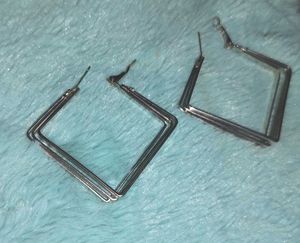 Square Hoop Earrings