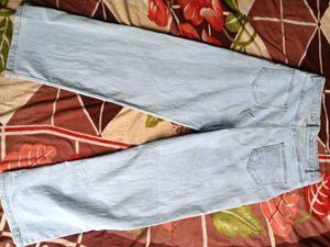 Light Wash Wide Leg Jeans