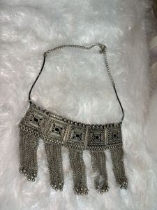 Oxidised Choker Neckpiece