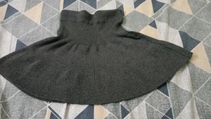 Grey Short Skirt