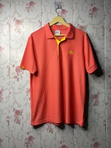 Adidas Men's Coral Polo Shirt - Performance Meets