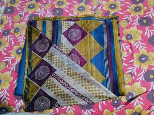 Pure Gicha Tussar Silk Saree