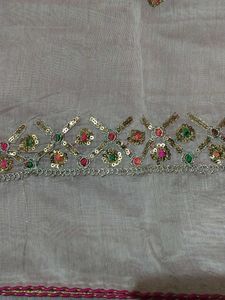 Exquisite Embroidered dress material