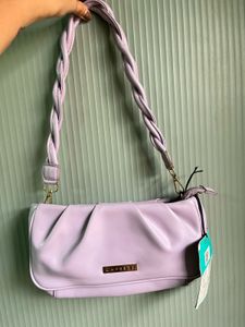 Caprese Stylish Lavender Shoulder Bag
