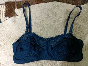 Soft Blue Bra - Comfort &amp; Support