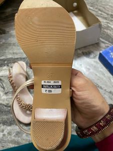 Plazo And Heels Combo