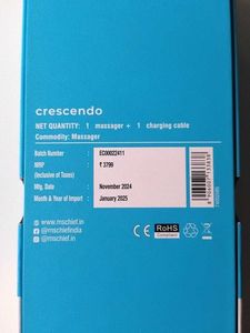 Ms Chief Crescendo dual spot personal massager