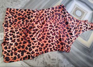 Leopard Print Bodysuit