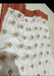 navratri heavy bengoli georgette saree with blause