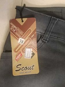 Scout Kids Wear Grey Trousers