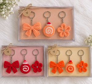 Handmade Crochet Keychain Set