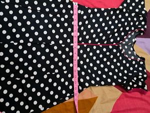 Beautiful Dotted Anarkali Kurti