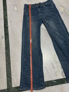 Y2K Sparkly Straight Fit Jeans