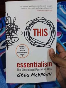 🆕 The Essentialism Book Paperback By Greg McKeown