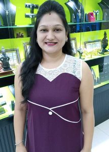 Women Party And Festival Wear Purple Gawn