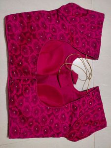 New Blouse with Rajasthani work