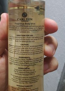 Carlton London Body Mist Set