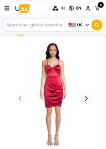 Imported Red Dress