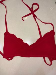 Red Crop Top Hot