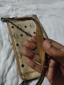 vintage MCM Monogram Shoulder Bag