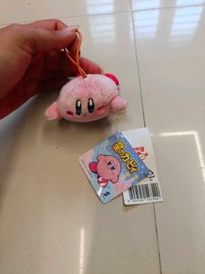 Cute Pink Kirby Plush Toy Charm