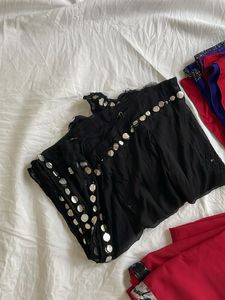 Combo of 4 Georgette and Chiffon Dupattas