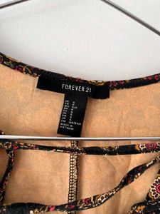 Forever 21 Graphic Print Mini Dress