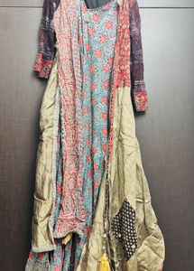 Bohemian Print Kurta Set