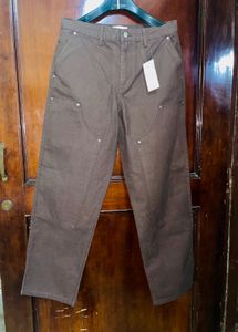 ASOS DESIGN Brown Carpenter Pants