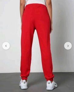 Red '20 Sports' Joggers
