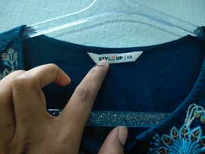 Embroidered Tunic Top