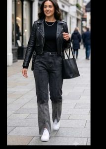 Stylish Y2K Washed Denim Jeans