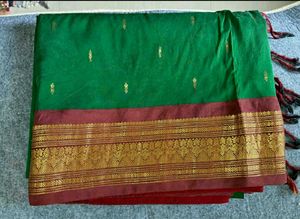 Green Kanchivaram Saree