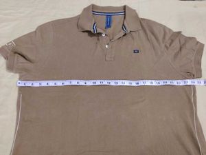 Men's Tan Polo Shirt