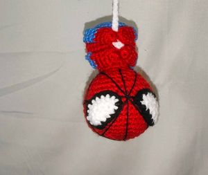 Crocheted Spiderman Toy