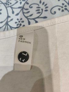 Men's White Henley T-Shirt