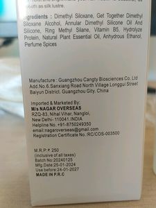 Enzo Hair Serum Brand New