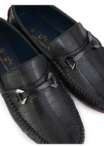 ALBERTO TORRES  Size UK 9 Man Black Casual Loafar