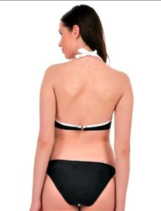 Classic Black Halter Bikini Top
