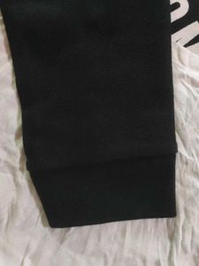 Black "I Need Some Space" Cropped Sweatshirt