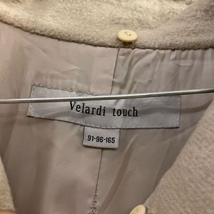 Classic Beige Textured Jacket