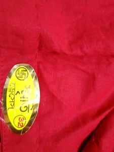 pure cotton Vibrant Red Blouse