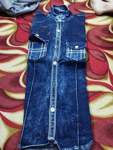 Stylish Blue Denim Shirt for Men