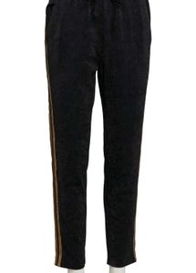 Stylish Black Trouser with Gold Stripe