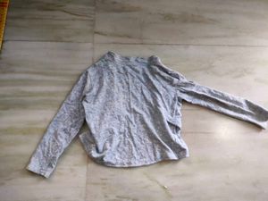 Grey Knit Shrug