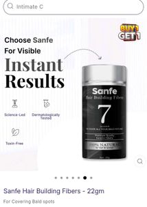 Sanfe Hair Building Fibers keratin fibres