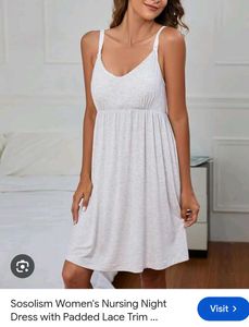 Comfortable Nursing Night Dress