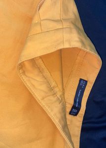 Mini Mustard Skirt