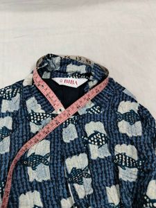 Printed Blue Jacket