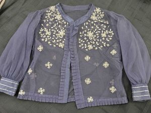 Dreamy Lavender Luxe | Embellished 4-Piece Set ✨